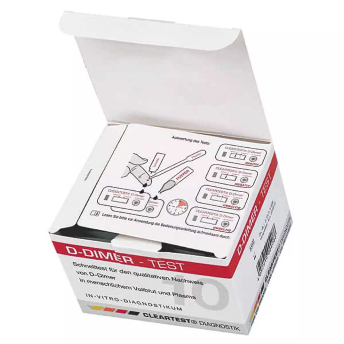  Test sanguin Cleartest D-Dimer