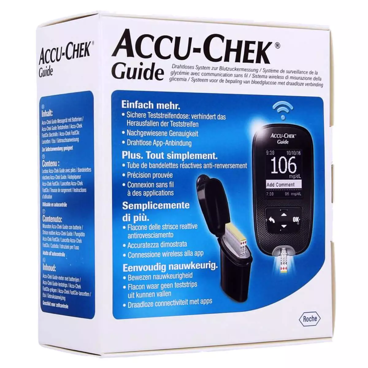 Lecteur de glycémie Accu-Chek Guide