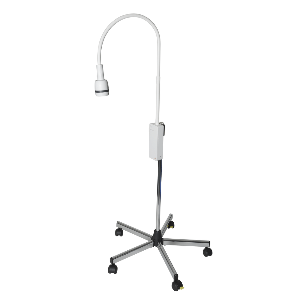 Lampe d'examen HEINE EL3 LED avec trépied roulant  Lampe d'examen HEINE EL3 LED avec trépied roulant
