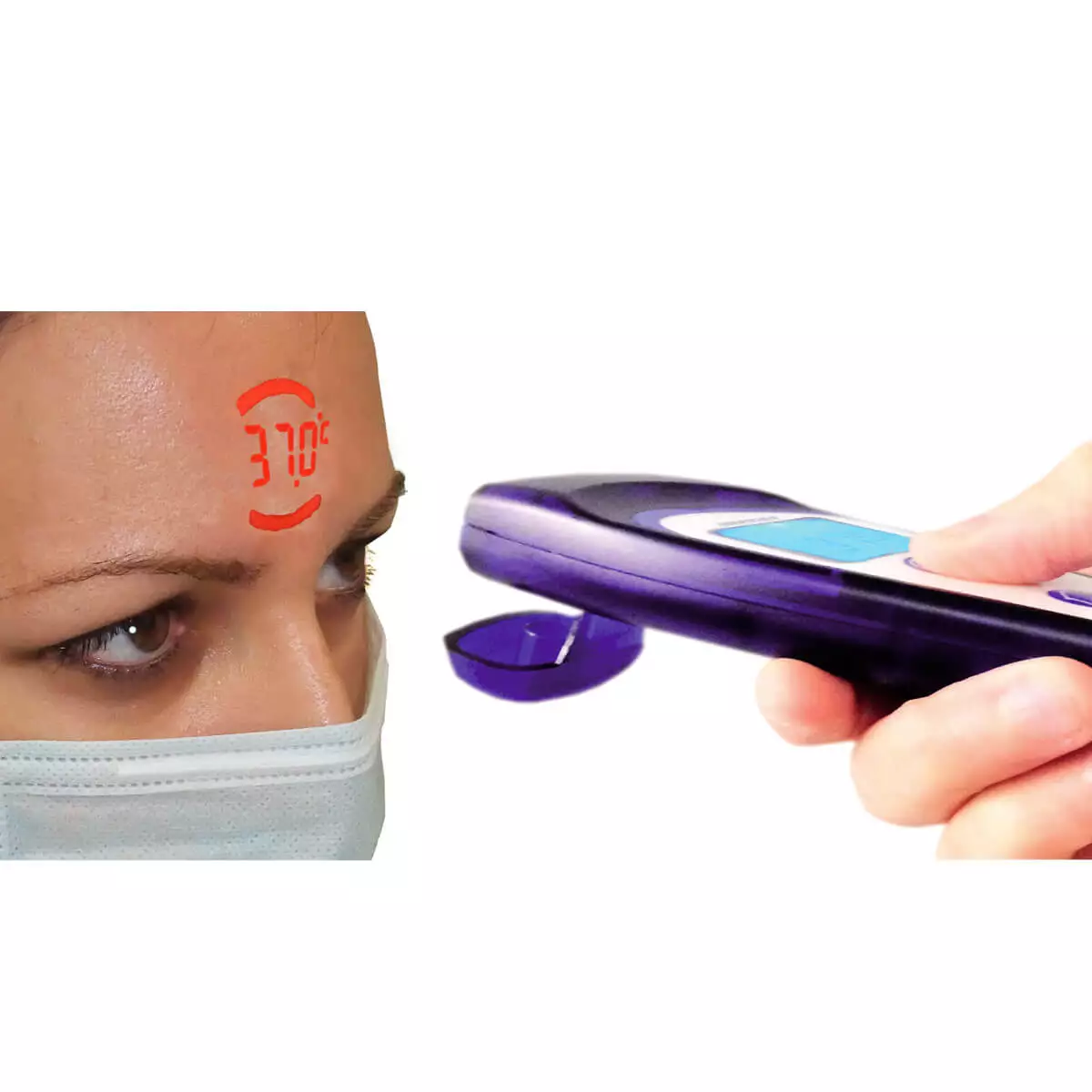  Thermomètre infrarouge VisioFocus Pro