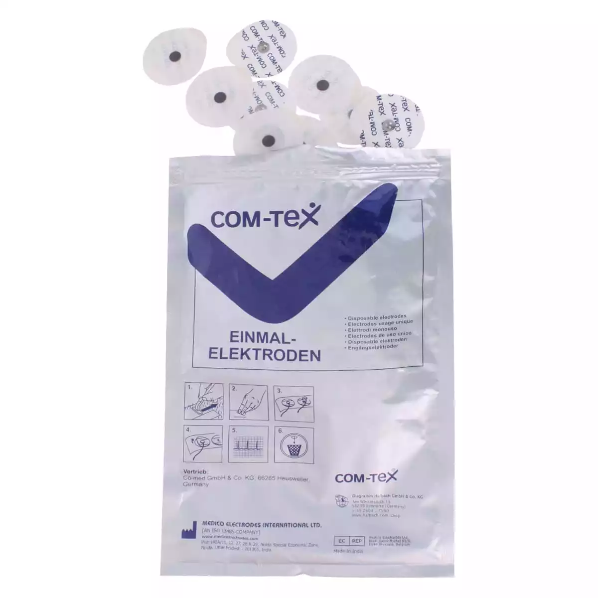  Electrodes adhésives à usage unique