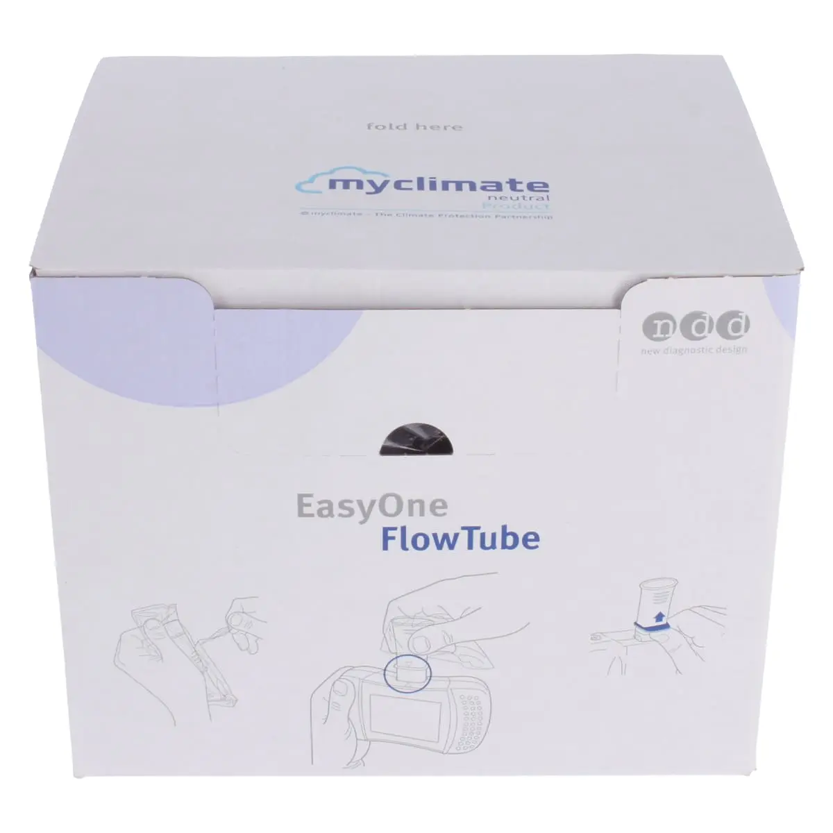 Embouts buccaux FlowTube pour spiromètre EasyOne Air Embouts buccaux FlowTube pour spiromètre EasyOne Air