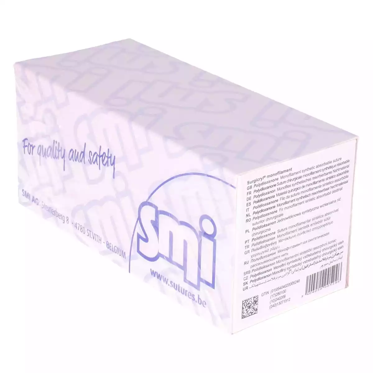  Matériel de suture monofilament Surgicryl