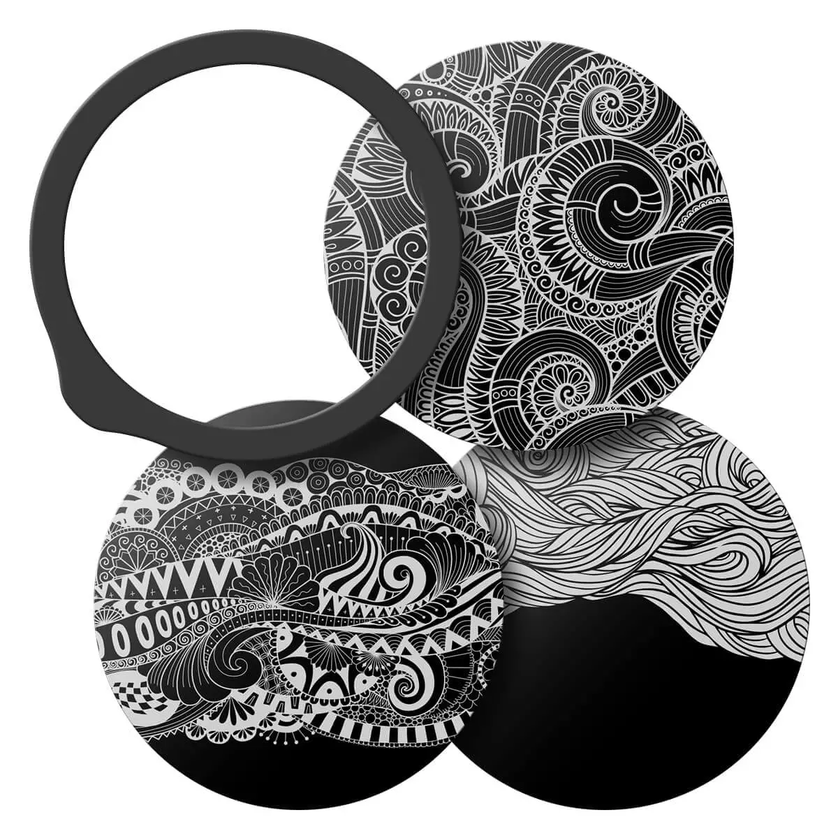  Kit de membranes gravées en aluminium « Drums »