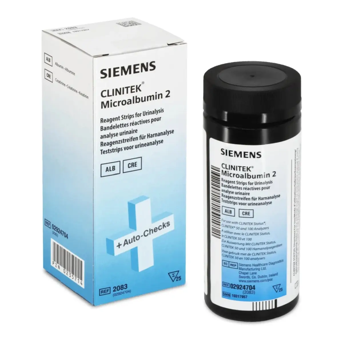 Bandelettes urinaires CLINITEK Microalbumin Bandelettes urinaires CLINITEK Microalbumin