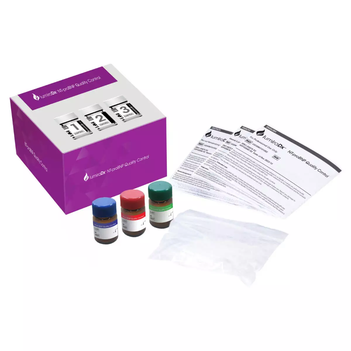 Solution de contrôle LumiraDx Solution de contrôle LumiraDx