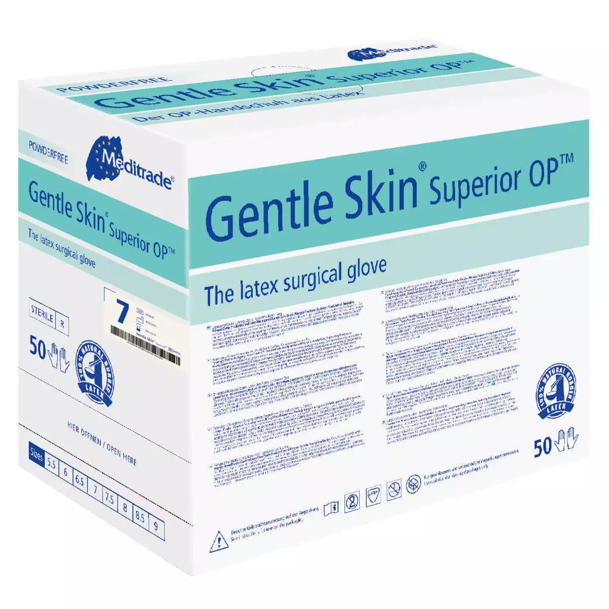  Gants chirurgicaux Gentle Skin Superior