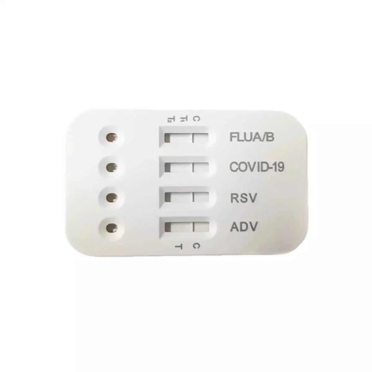  Tests antigéniques rapides 5 en 1 pour SARS-CoV-2, Flu A + B, AdV et RSV