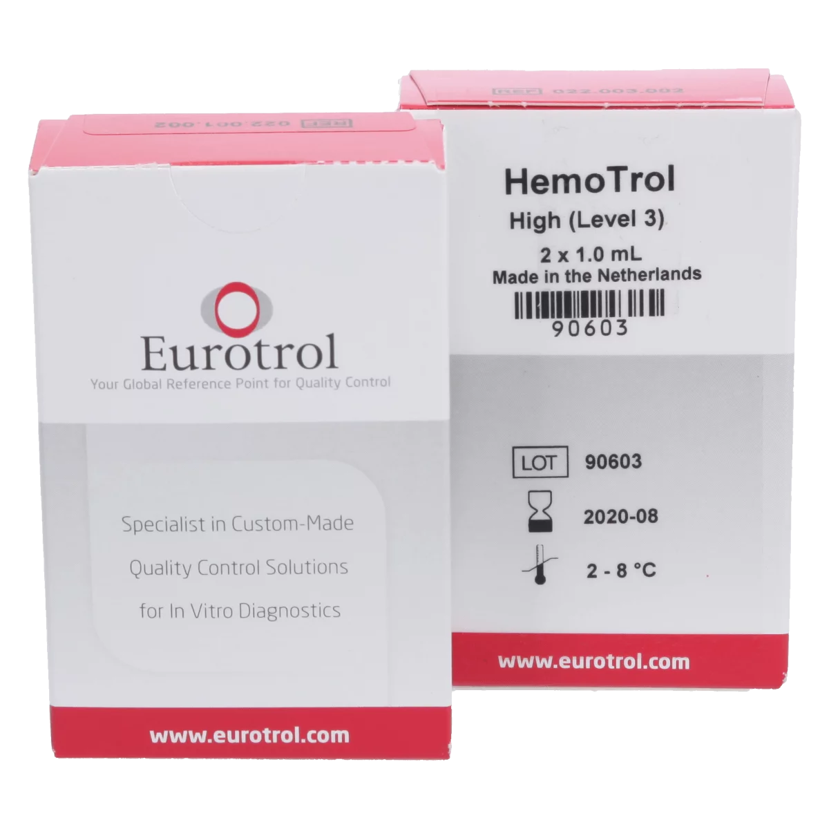  Solution de contrôle Hemotrol