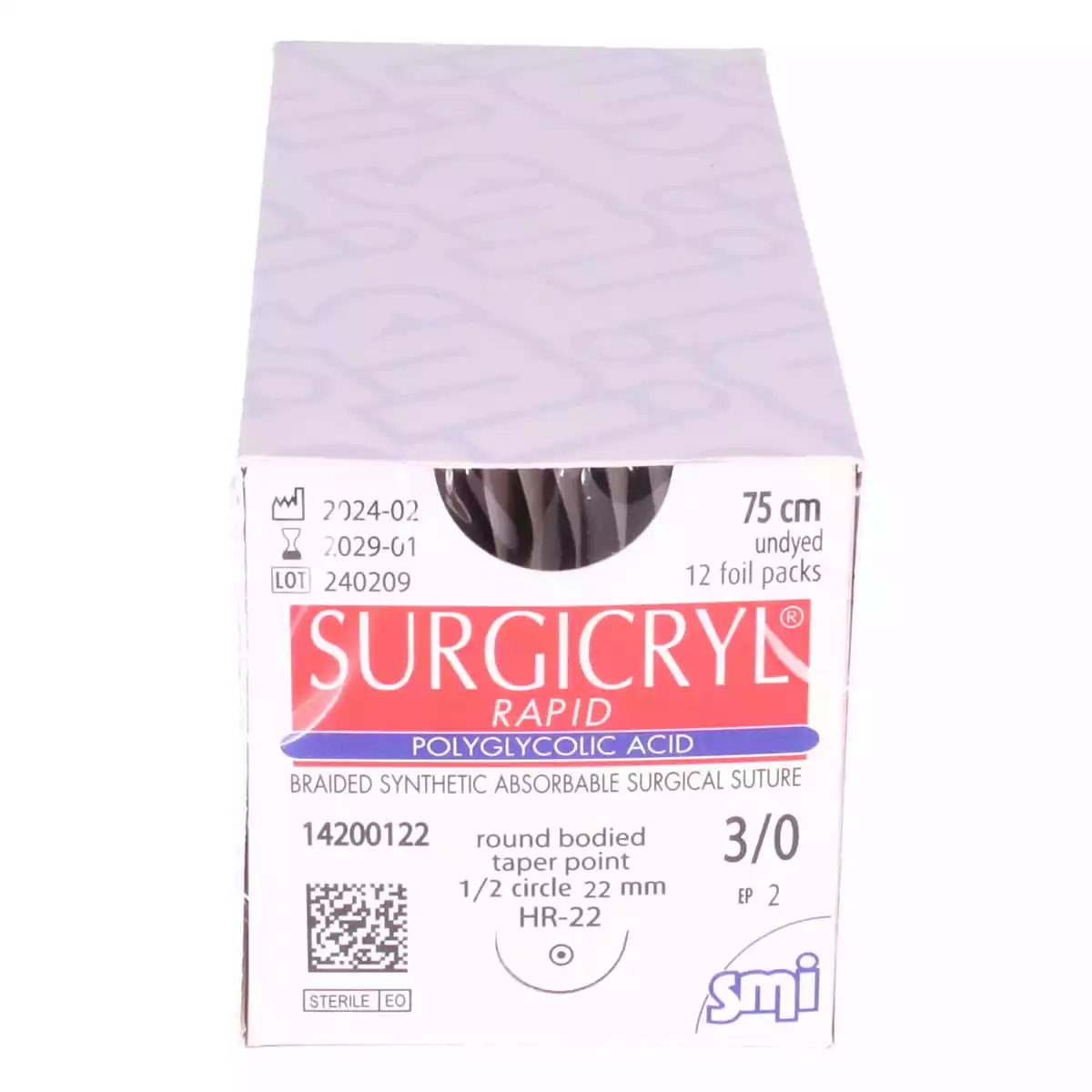  Matériel de suture Surgicryl Rapid