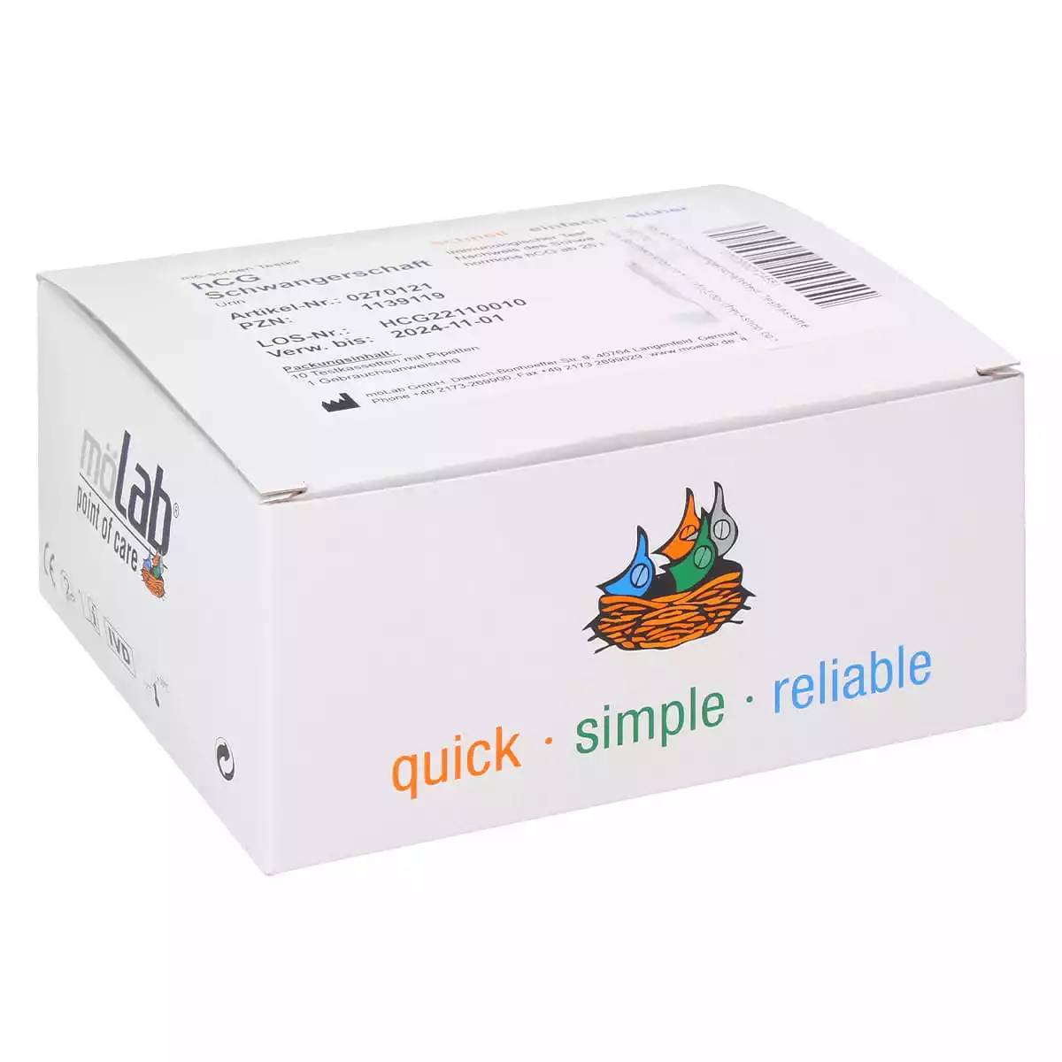 Test de grossesse hCG Test de grossesse hCG
