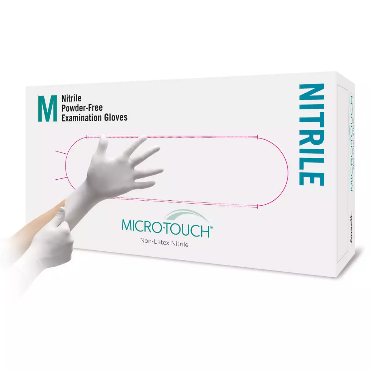  Gant d’examen MICRO-TOUCH White Nitrile