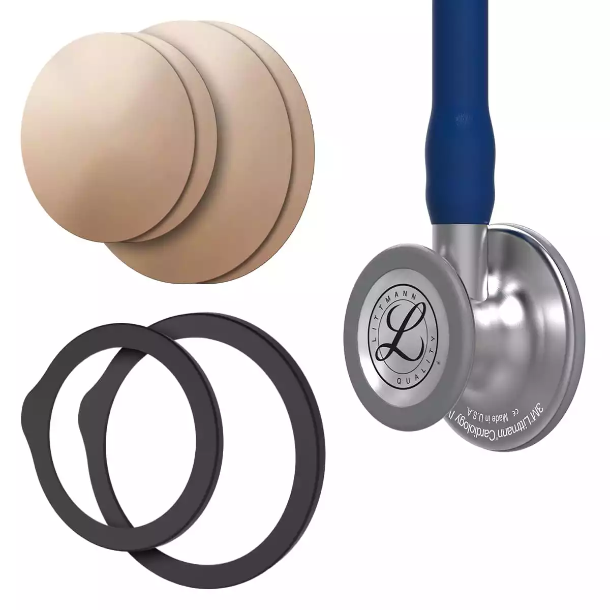 Kit économique : Stéthoscope Littmann Cardiology IV + Membrane en cuivre « Drums »