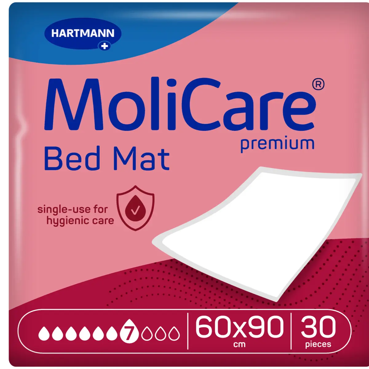 Protège-matelas MoliCare Premium Bed Mat – absorption 7 gouttes Protège-matelas MoliCare Premium Bed Mat – absorption 7 gouttes