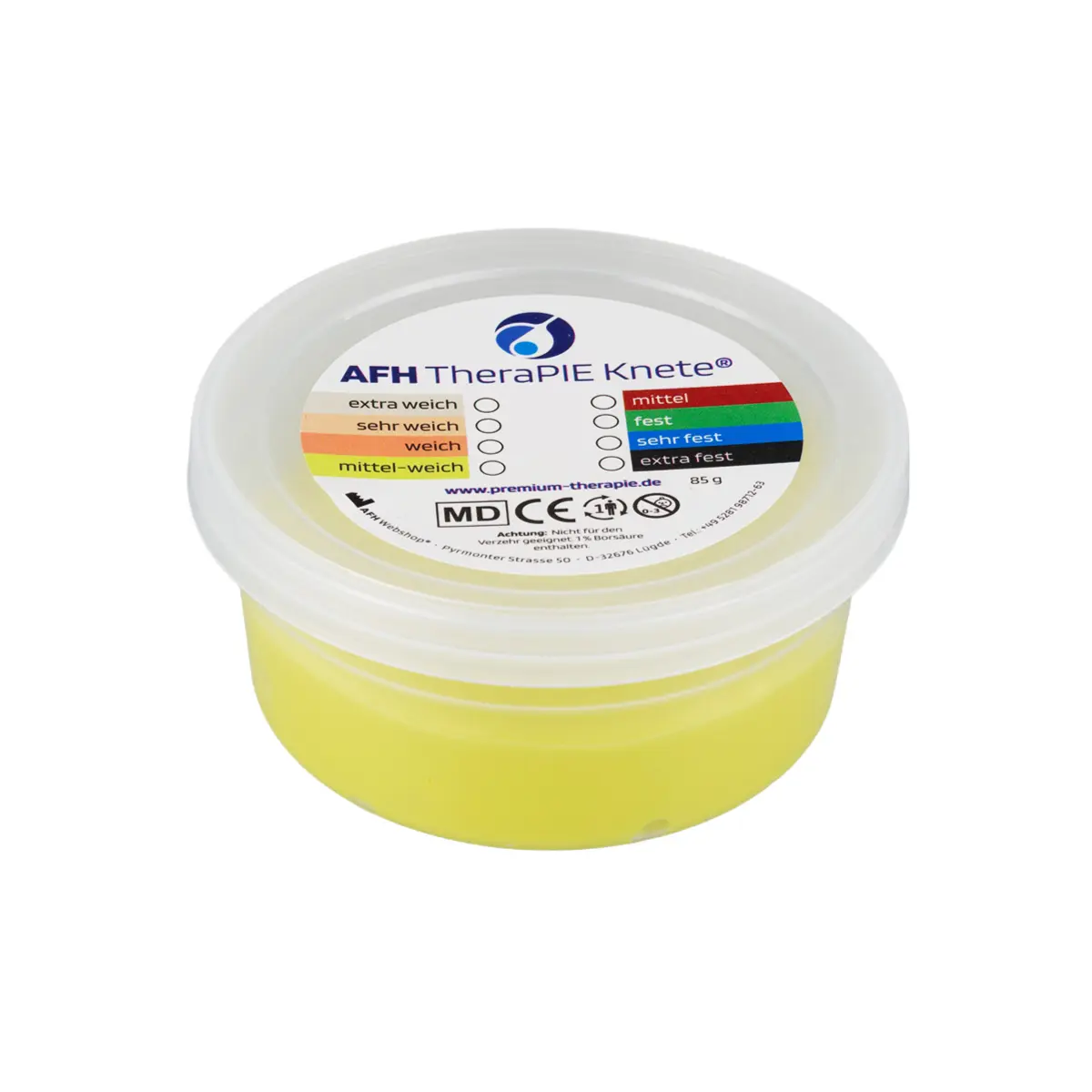 Pâte à modeler thérapeutique colorée TheraPIE Pâte à modeler thérapeutique colorée TheraPIE