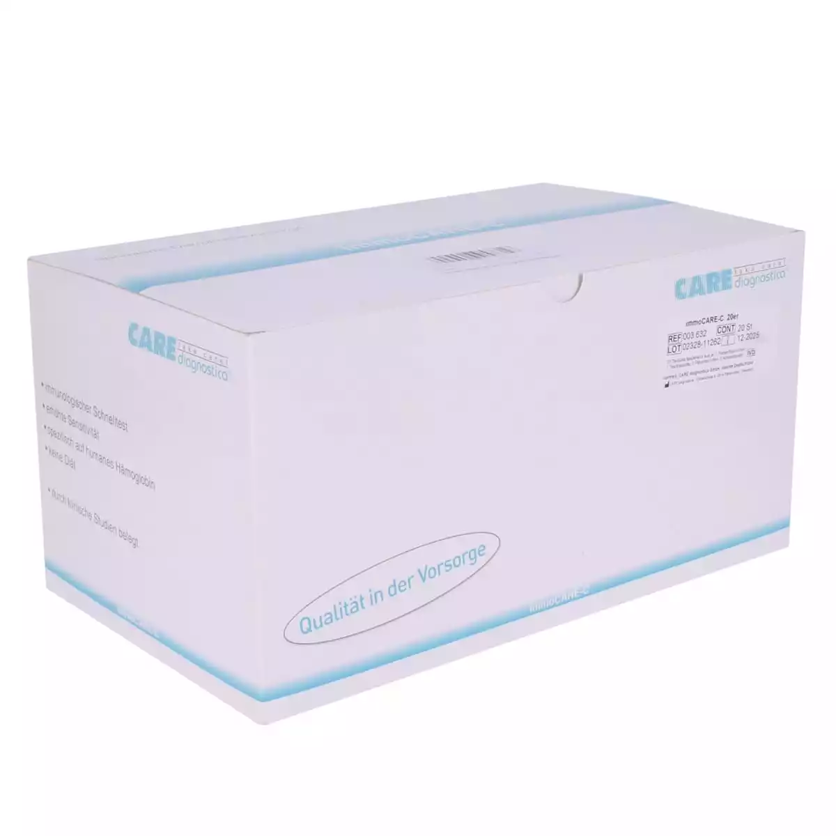  Cassettes de test immoCARE-C