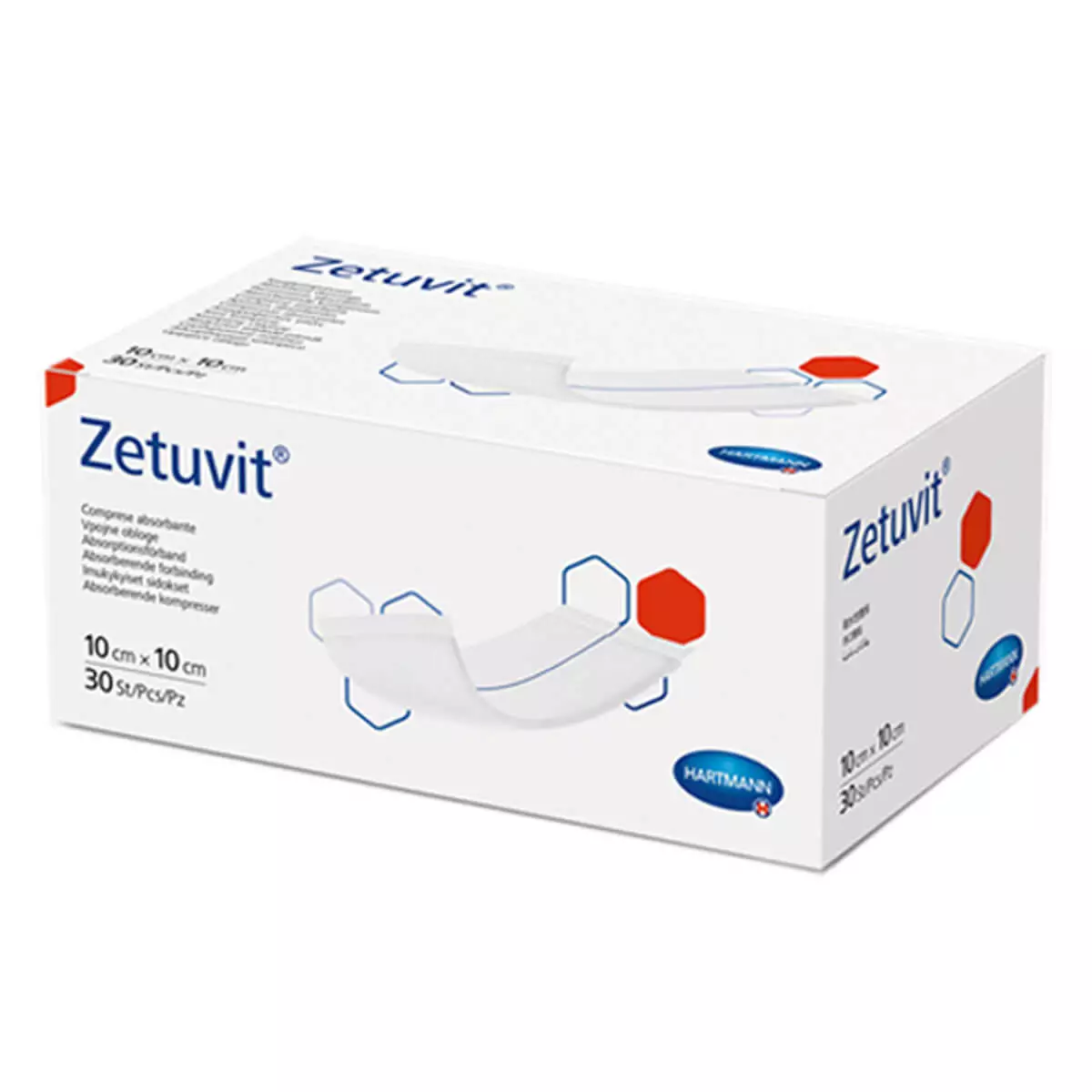  Compresses absorbantes non stériles Zetuvit