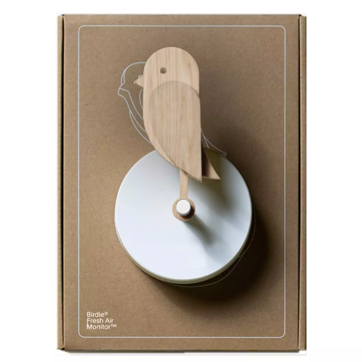  Capteur de qualité de l'air Birdie 2.0 – Wood Edition