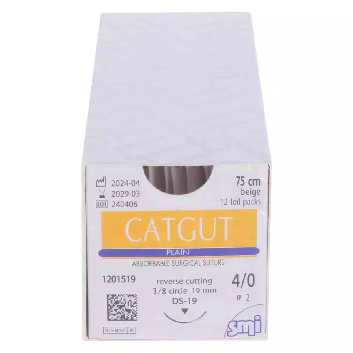 Fil de suture Catgut Plain pour chirurgie vétérinaire Fil de suture Catgut Plain pour chirurgie vétérinaire