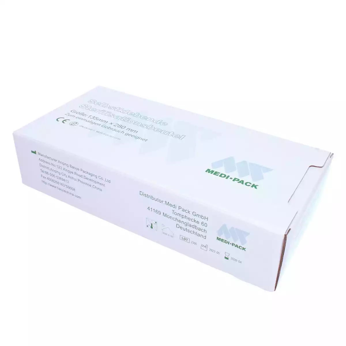  Sachets de stérilisation Self-Sealing