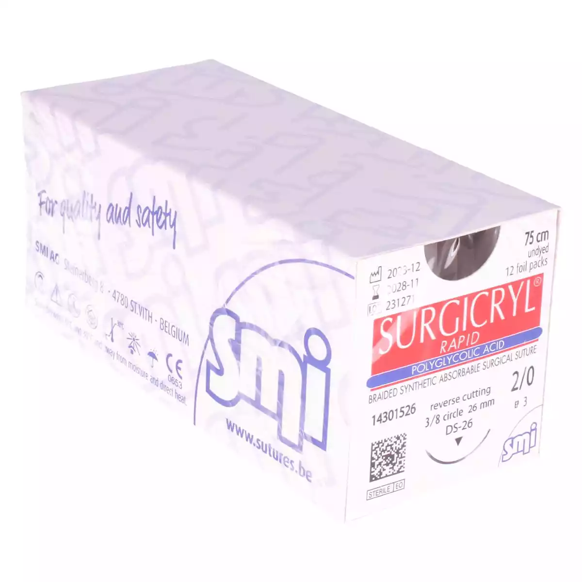  Matériel de suture Surgicryl Rapid