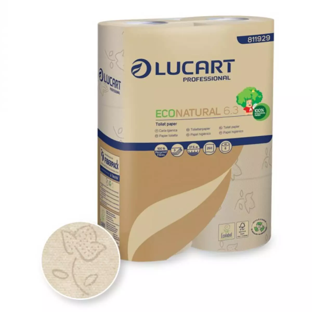  Papier toilette Eco Natural 6.3