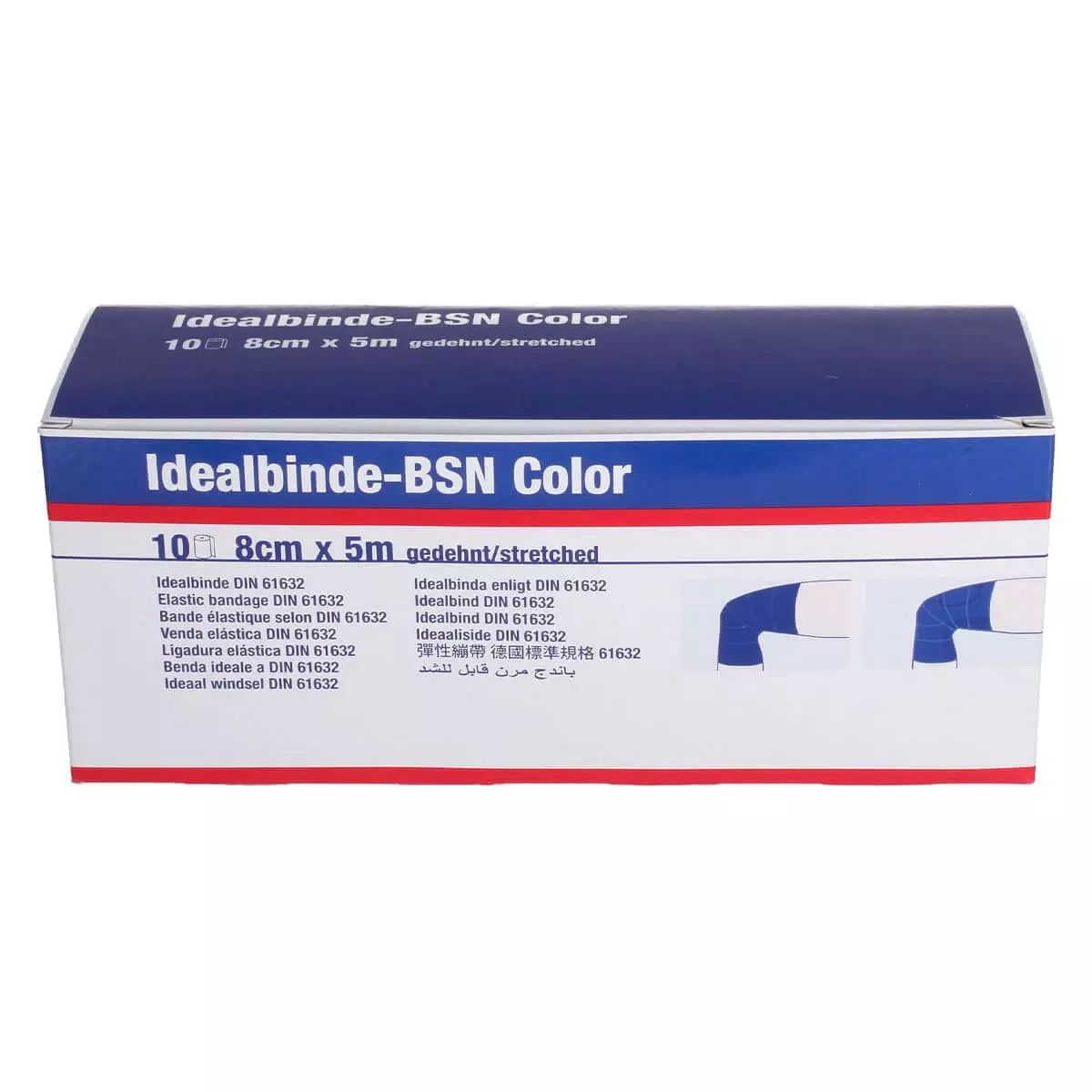 Bande de fixation bleue Color