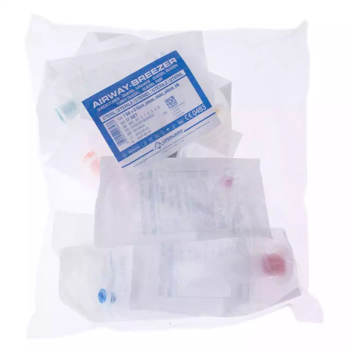  Kit de tubes de Guedel Airway Breezer
