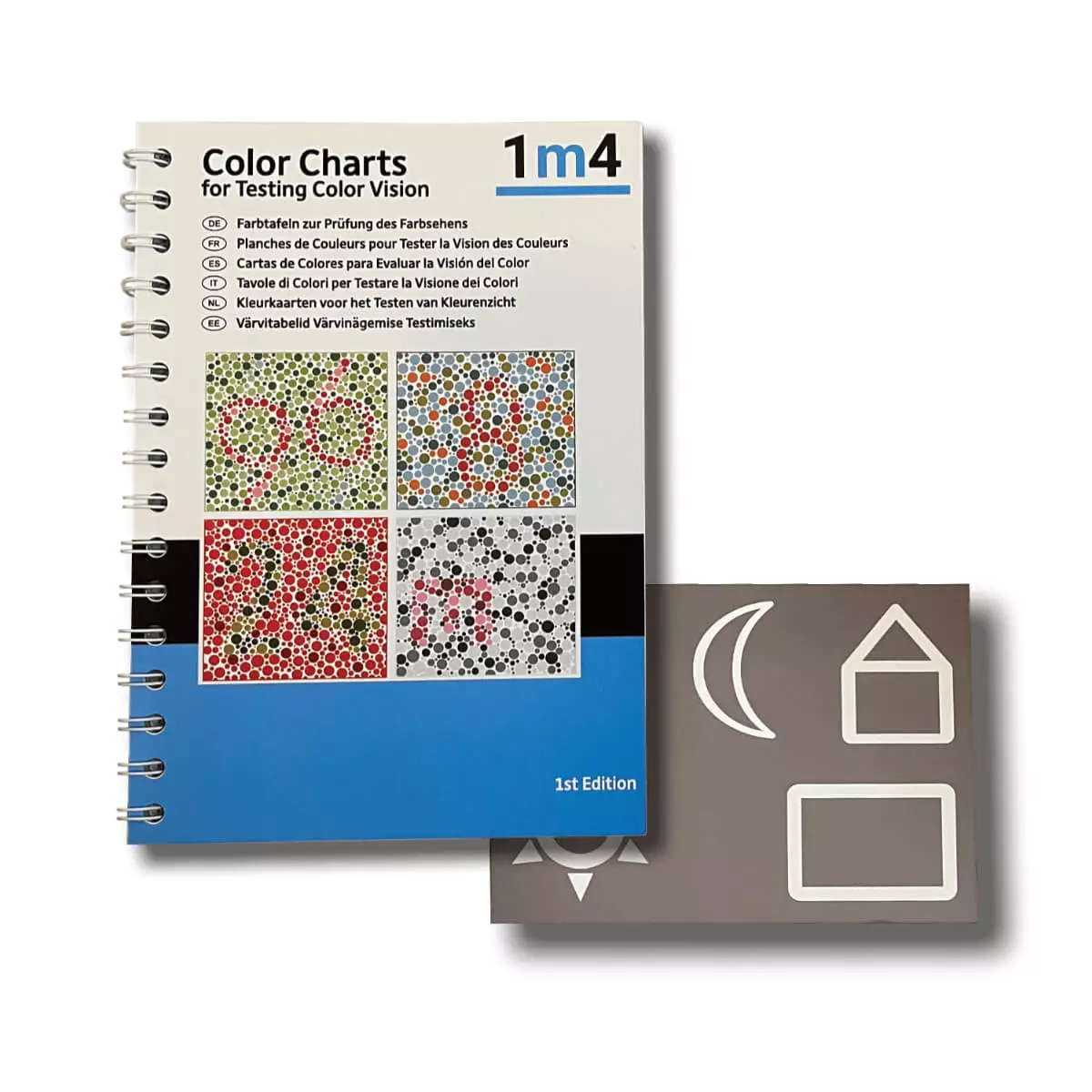  Planches de couleurs pour test de vision Ishihara