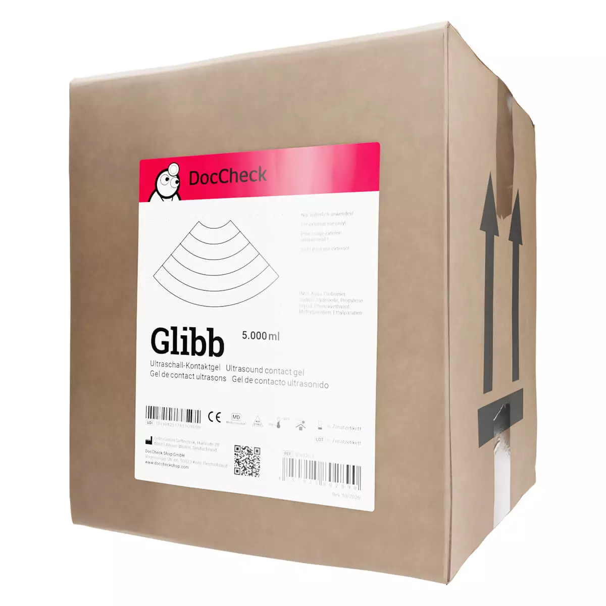  Gel de contact pour ultrasons « Glibb »