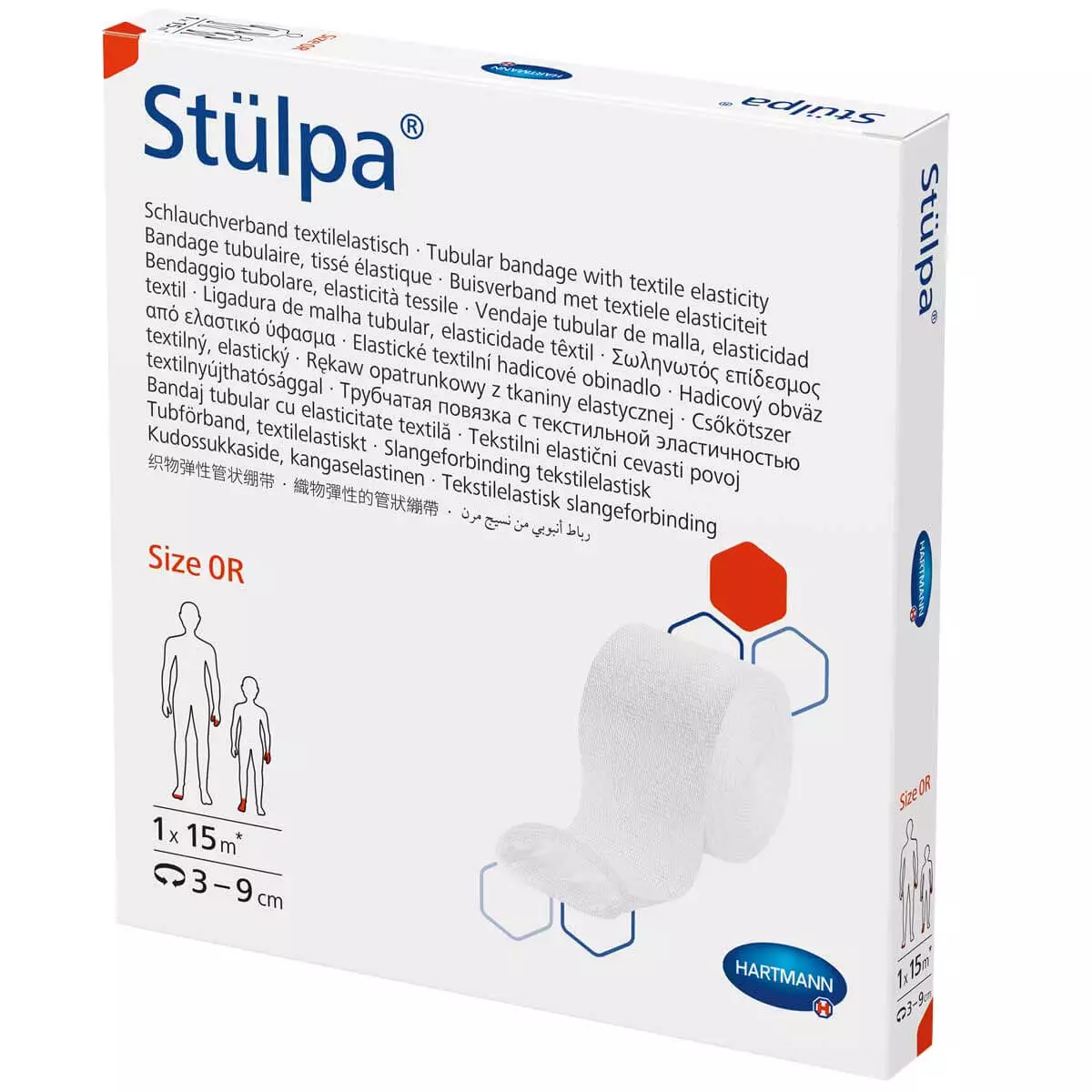  Bandage tubulaire Stülpa
