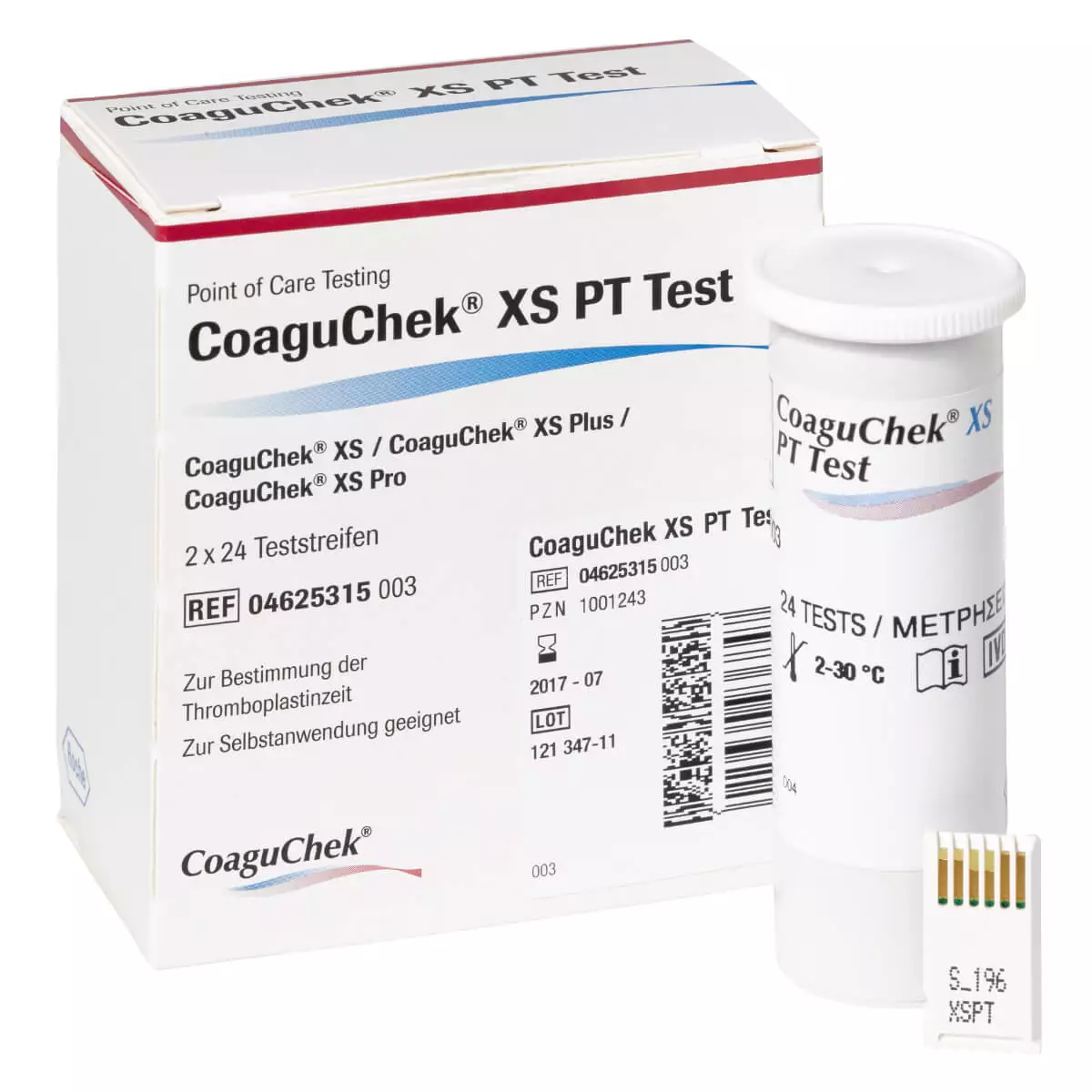  Bandelettes de test CoaguChek XS PT