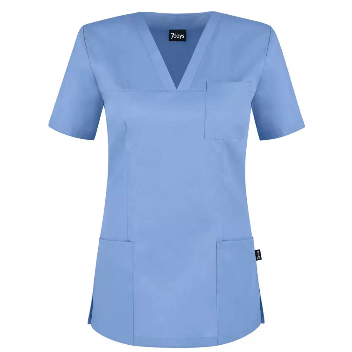  Tunique médicale à col V pour femme Roma