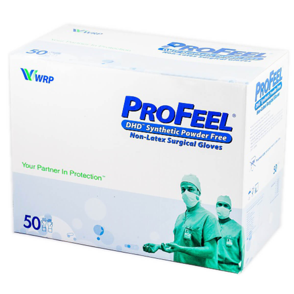 WRP Gants chirurgicaux sans latex ProFeel DHD Synthetic 9 achat en ligne