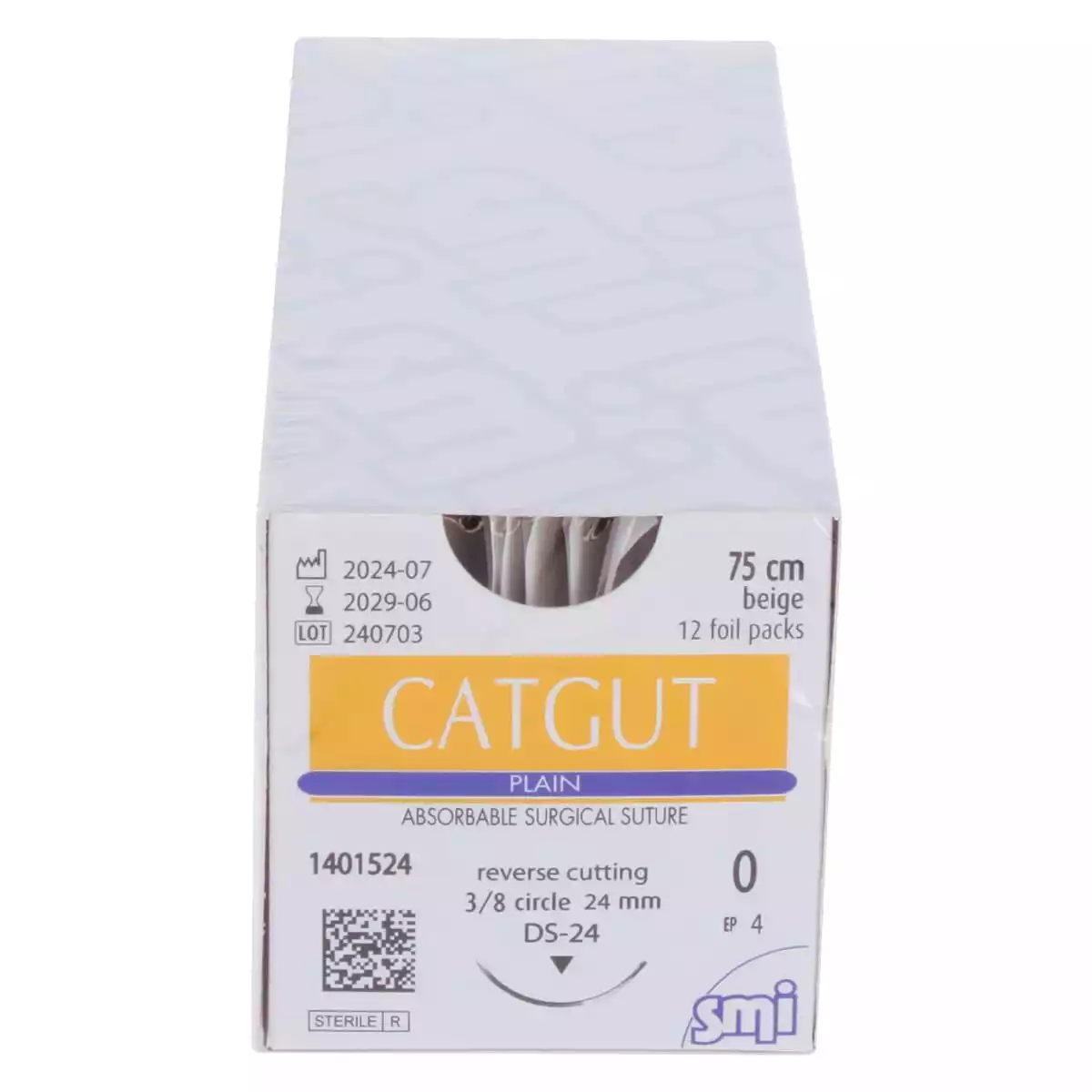 Fil de suture Catgut Plain pour chirurgie vétérinaire Fil de suture Catgut Plain pour chirurgie vétérinaire