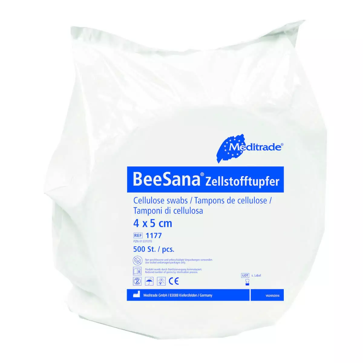  Tampons en cellulose stériles BeeSana