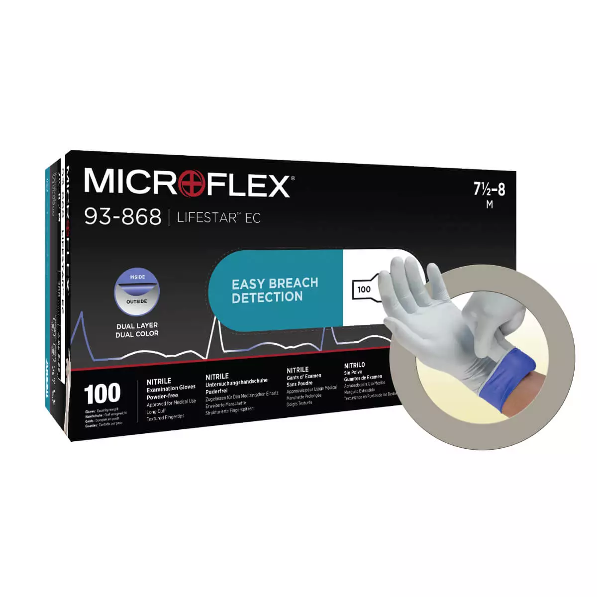  Gants en nitrile MICROFLEX® LifeStar EC™ 93-868