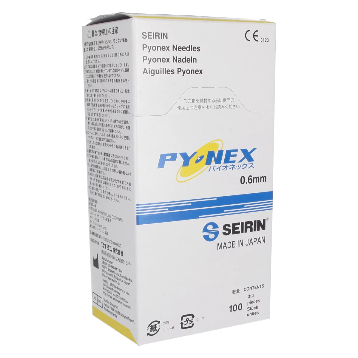 Aiguilles d'acupuncture New Pyonex  Aiguilles d'acupuncture New Pyonex