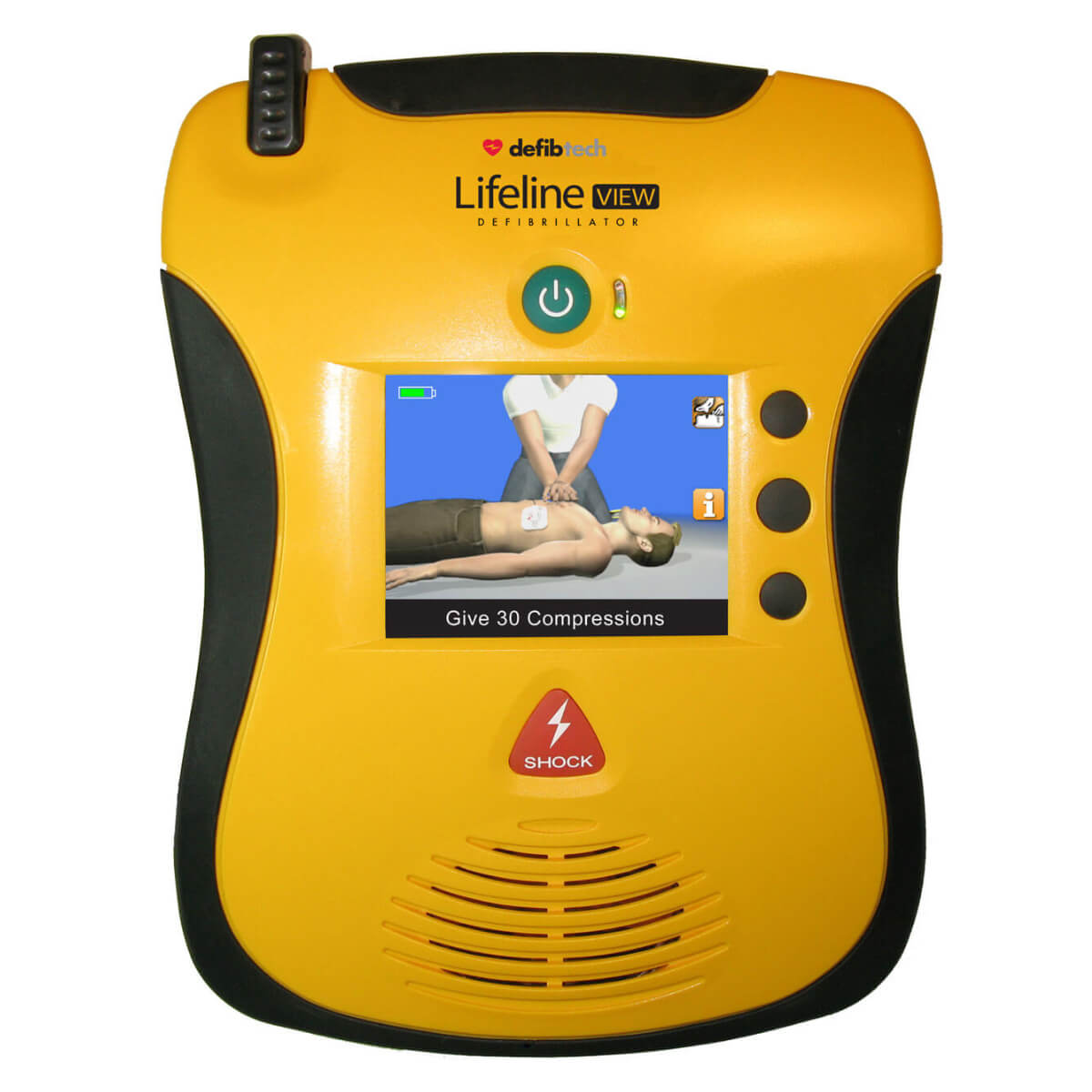 Doc Bot Life Line Defibtech DSA Lifeline VIEW semi-automatique Allemand et français achat ...