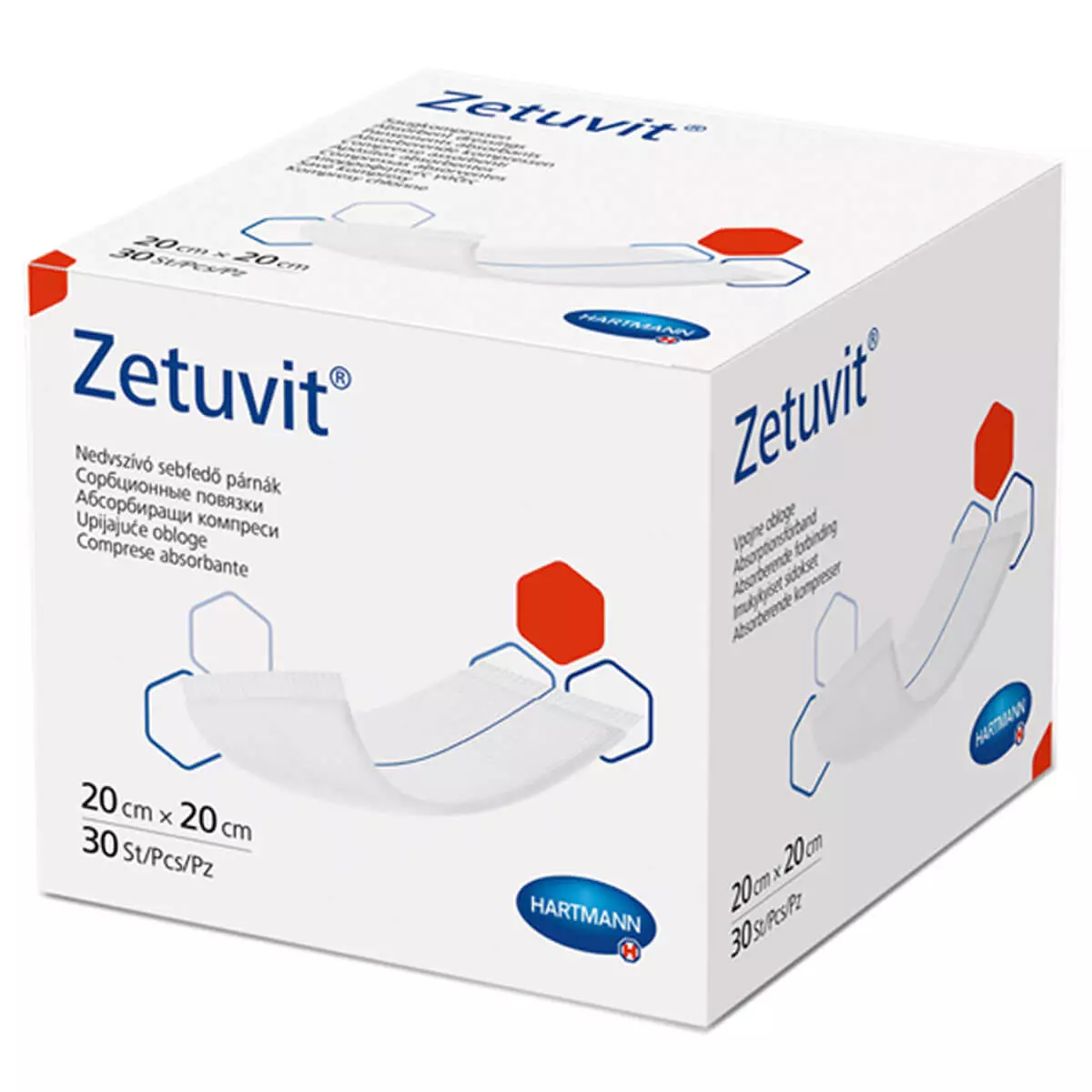  Compresses absorbantes non stériles Zetuvit