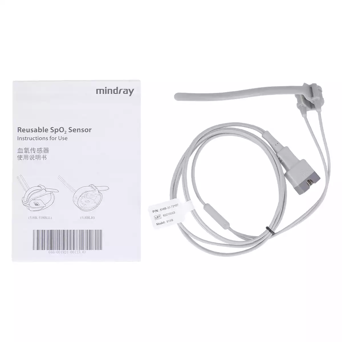  Capteur SpO2 Soft-Wrap 518B pour Mindray VS-600