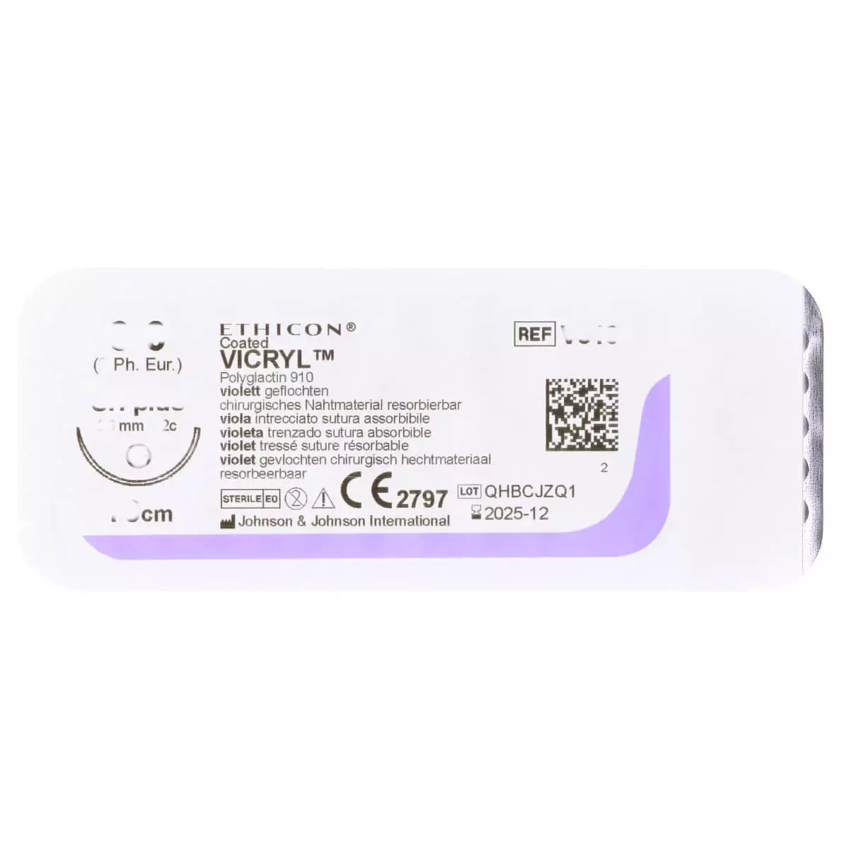  Fil de suture VICRYL (Polyglactin 910)