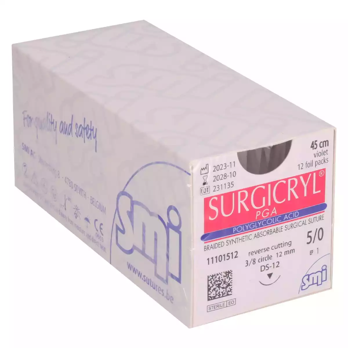 Matériel de suture Surgicryl PGA