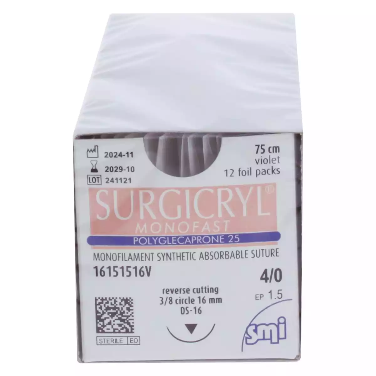  Fil de suture Surgicryl Monofast