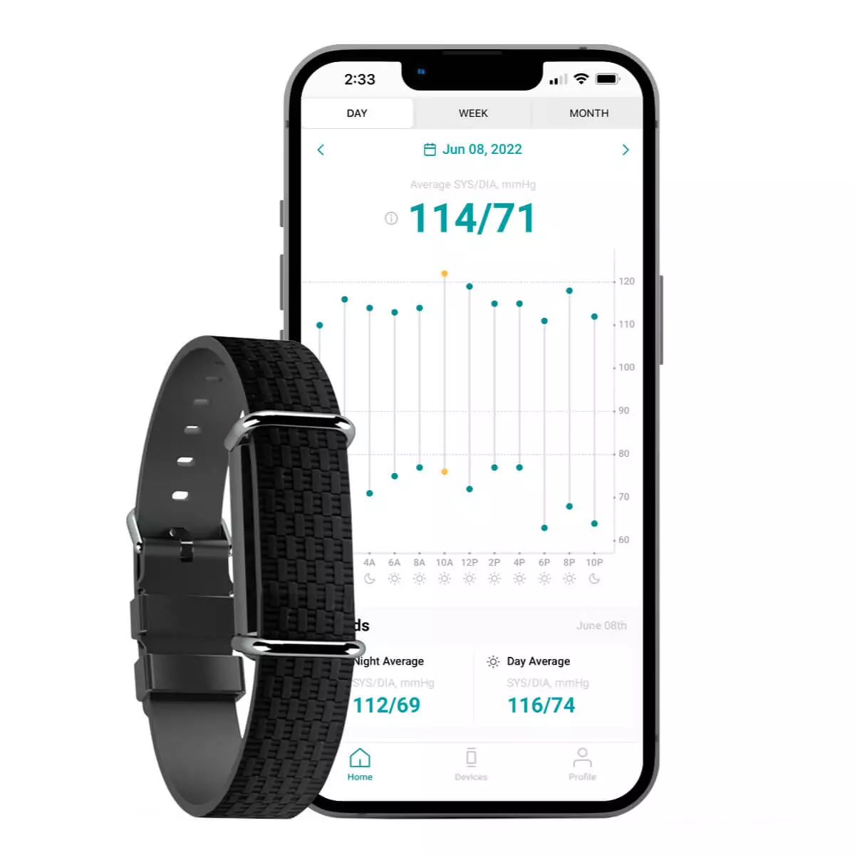  Holter tensionnel Aktiia 24/7 (Hilo Band)