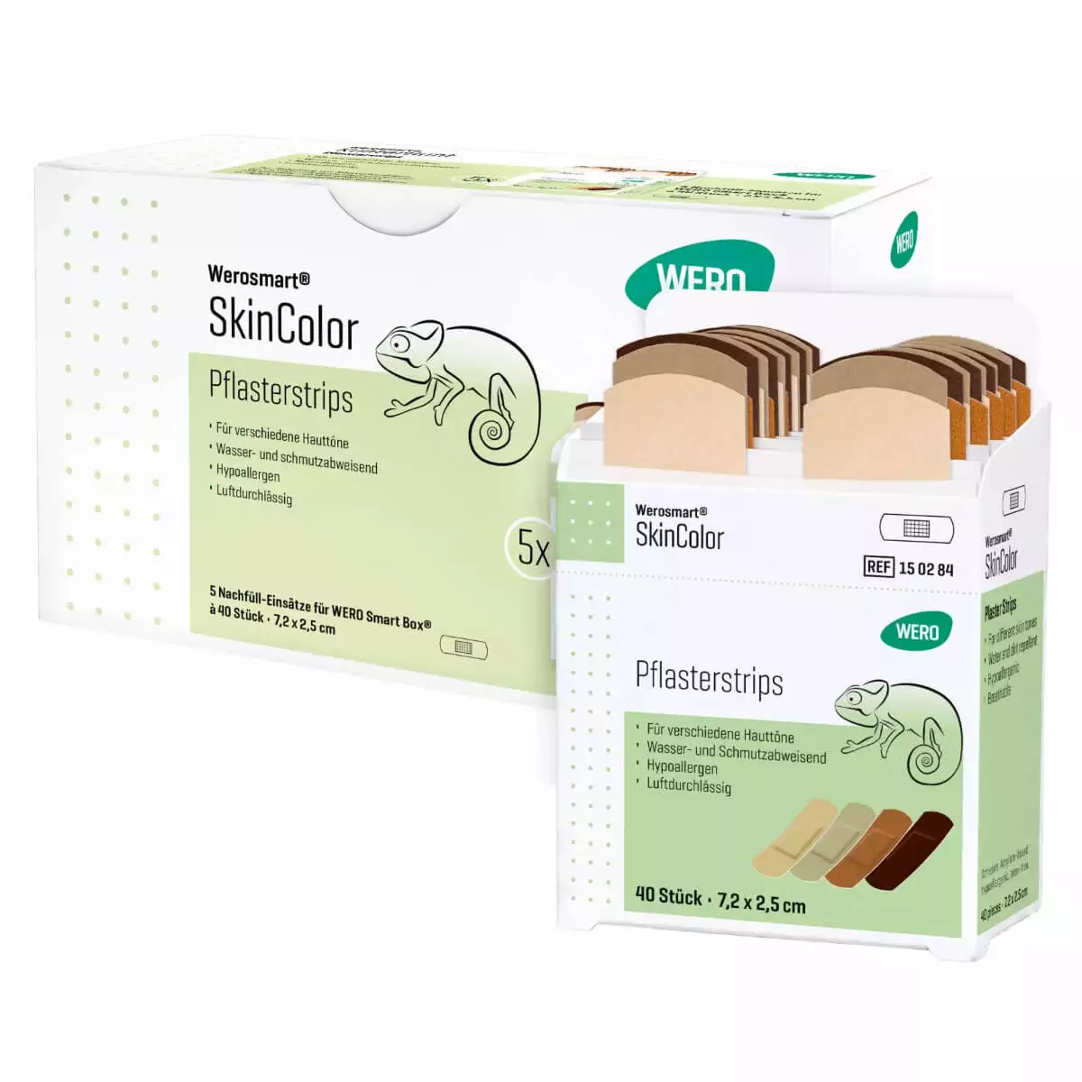  Insert de distributeur de pansements SkinColor Werosmart