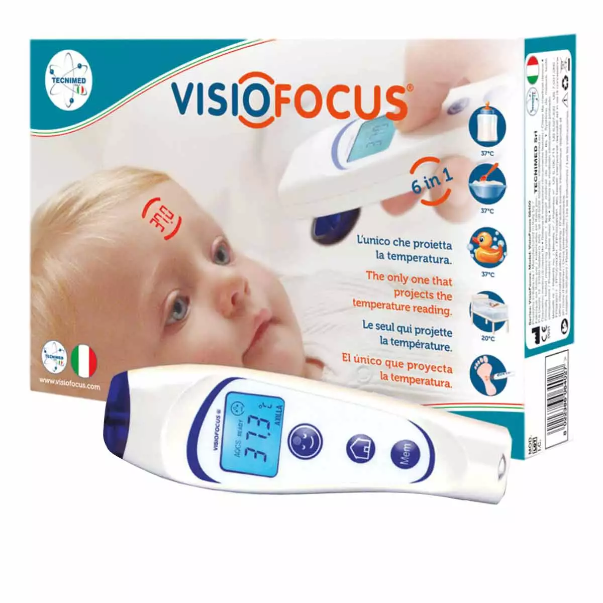  Thermomètre infrarouge Visiofocus
