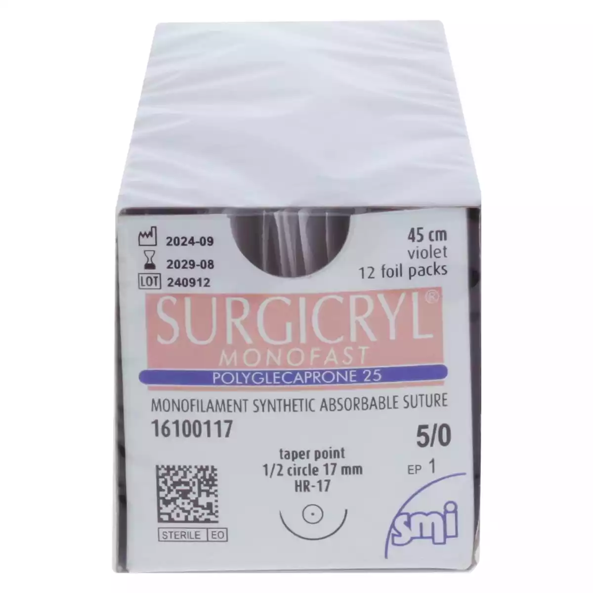  Fil de suture Surgicryl Monofast