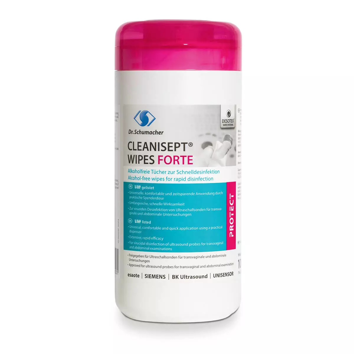  Cleanisept Wipes forte lingettes désinfectantes
