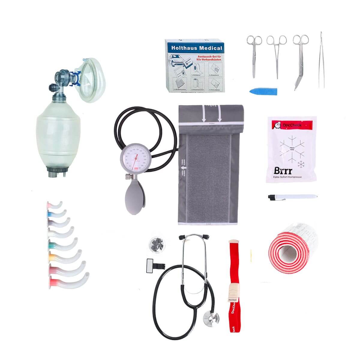 DocCheck Tools Sac de premiers secours « Huck » - Complet Avec ...